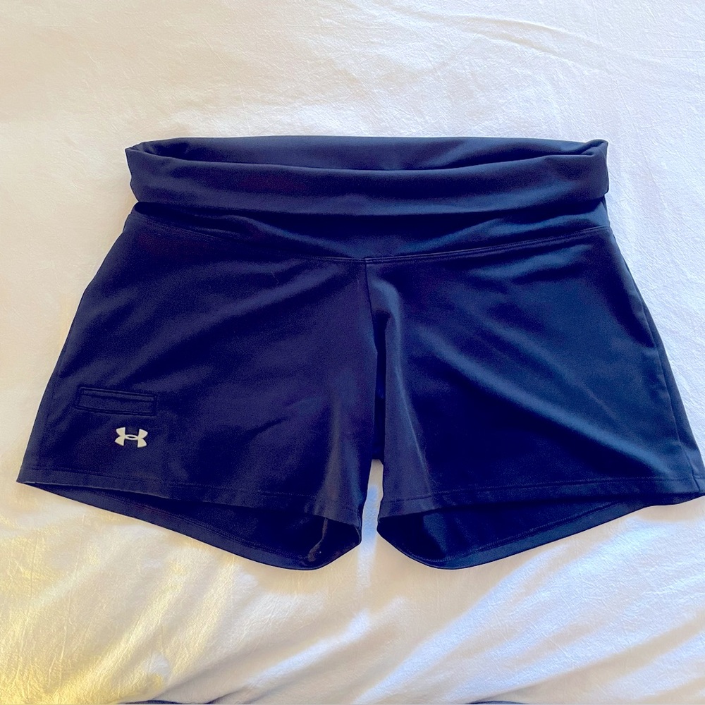 Under Armour Women's Black Athletic Shorts